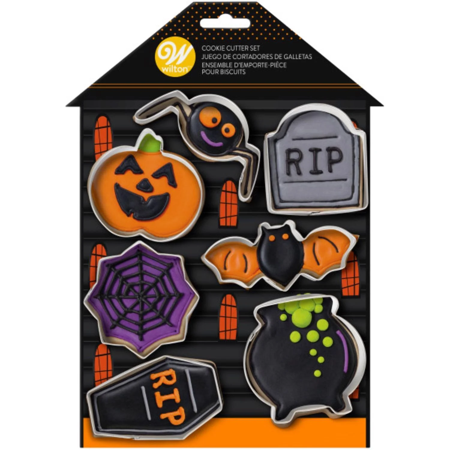 Wilton Silver Metal Cookie Cutters Set