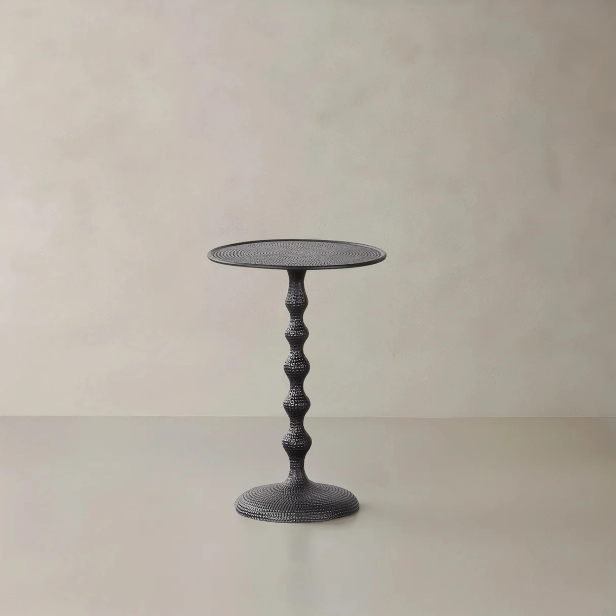 Sierra Metal Side Table, Black