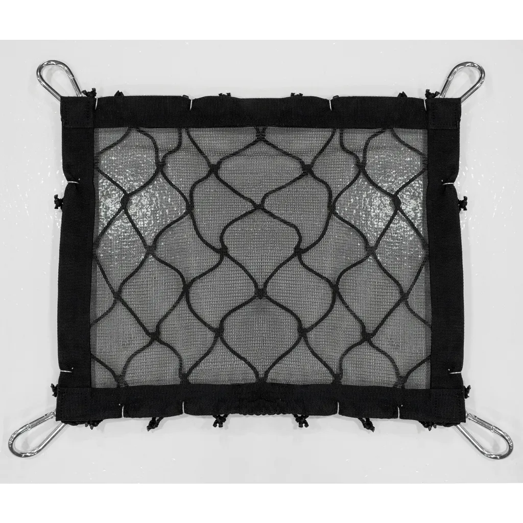 Us Netting 5'x10' Fall Safety Net With Debris Liner, Black