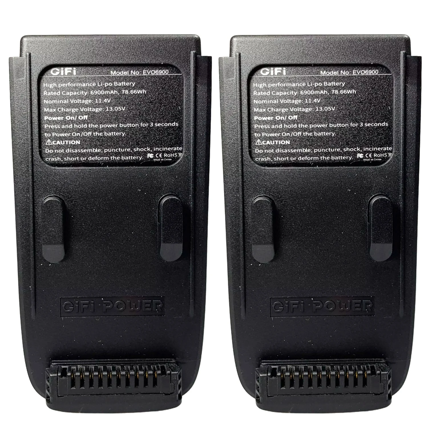 11.4v 6900mah Battery For Autel Robotics Evo I Drone - 2 Pack