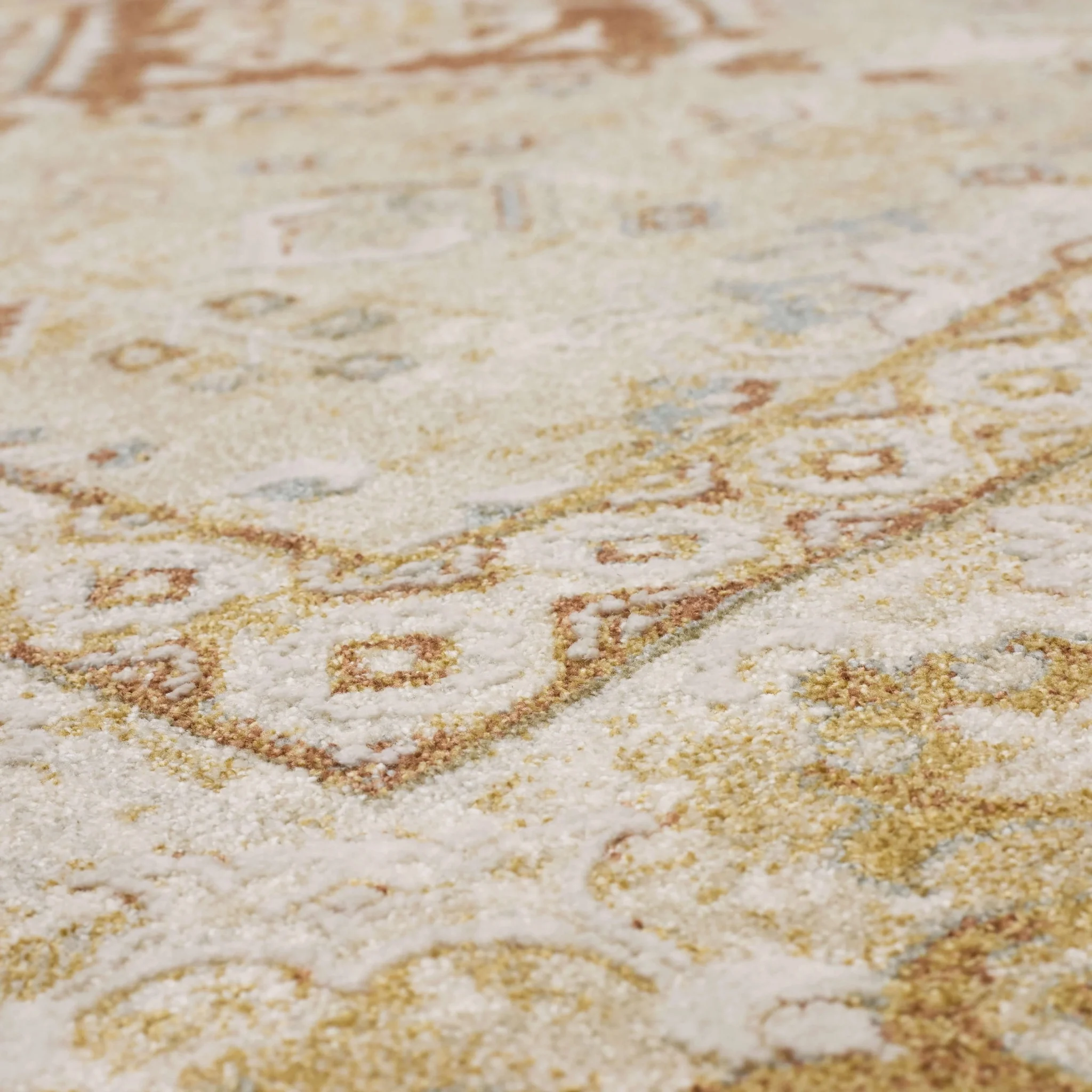 Karastan Ravenglass Cream Area Rug - 2'6" X 10' Runner