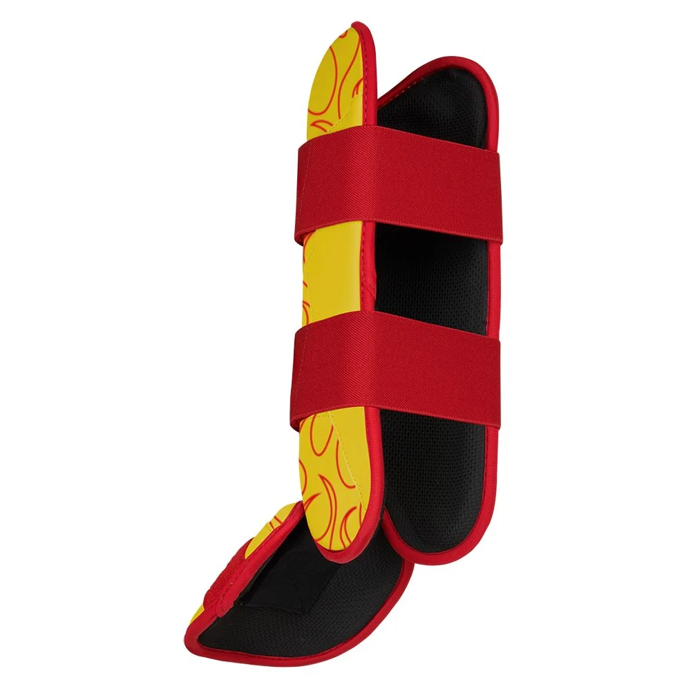 Harrison Bader Signature Series Leg Guard Flames Adlt