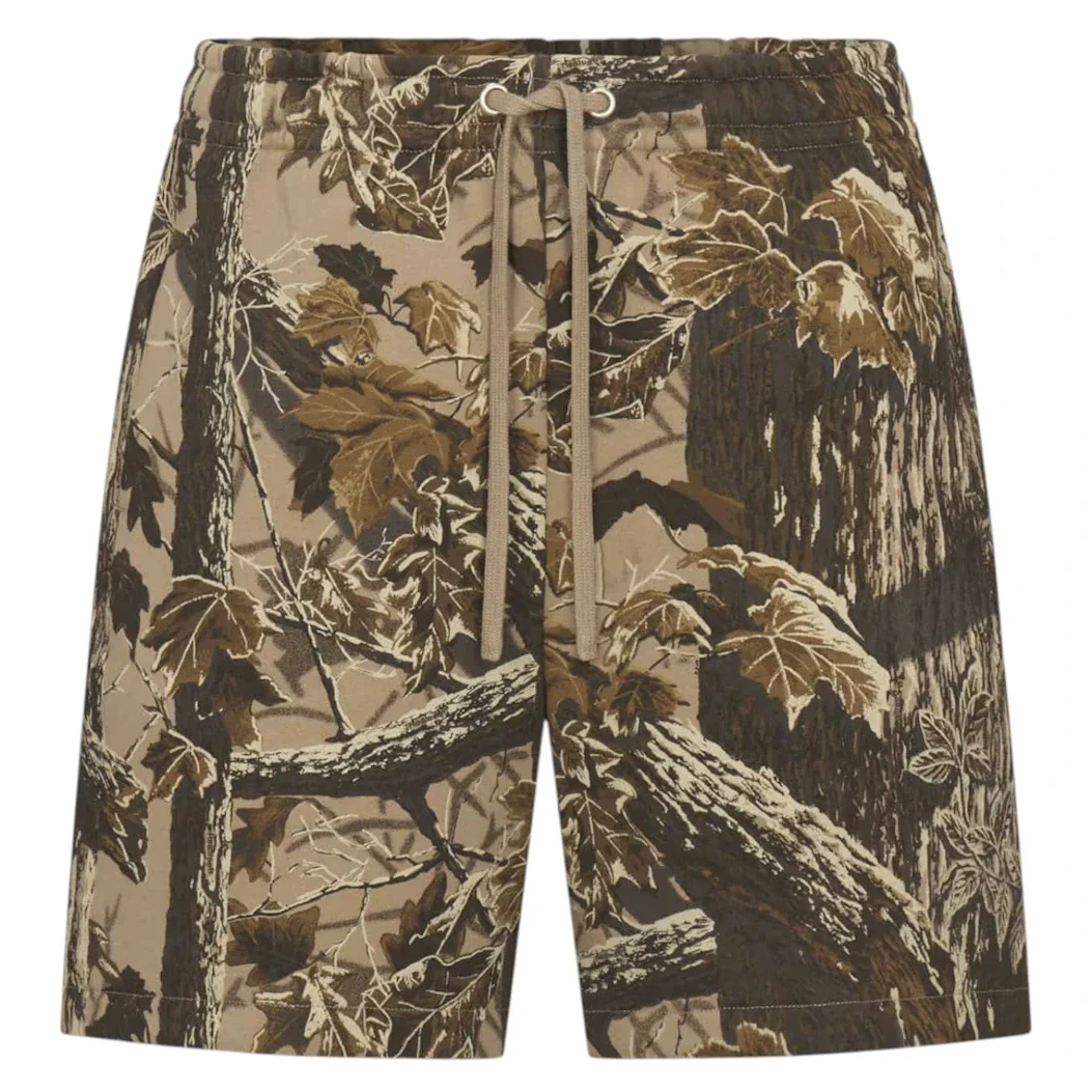 Skims Men's Heavyweight Fleece Relaxed Short Realtree Camo Print - M