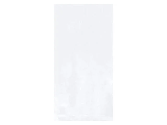 Partners Brand Pb13 Poly Bag,flat,4 X 52",1.5mm,pk1000, 52" L, 4" W, Clear