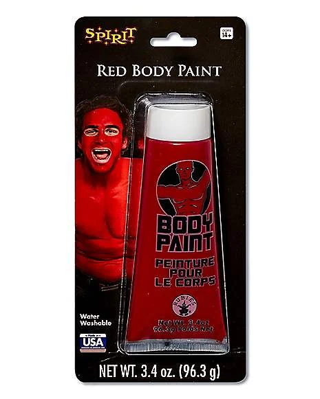Red Body Paint