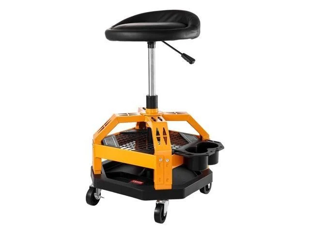 Rolling Shop Stool Heavy-duty Garage Work Seat