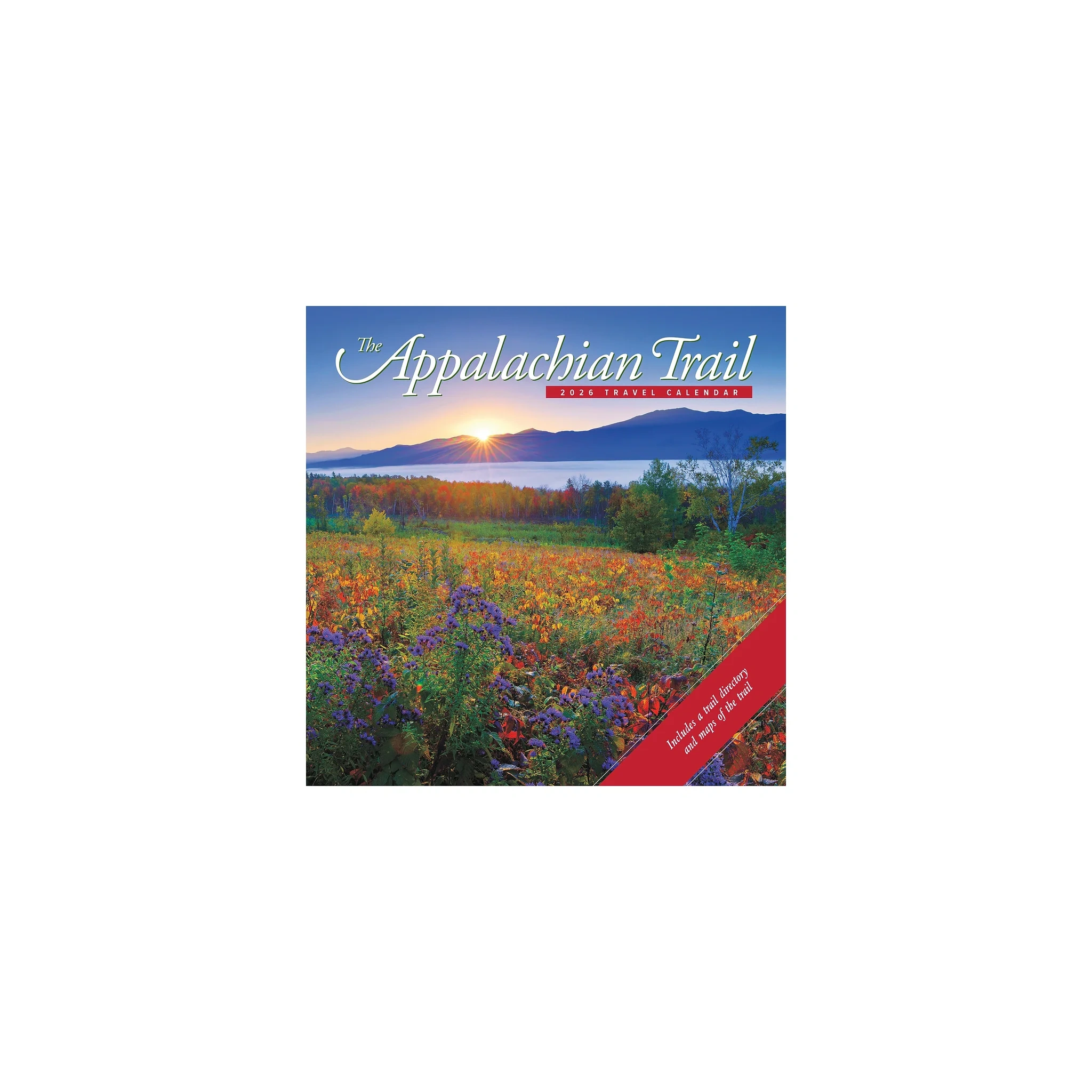 2026 Willow Creek Appalachian Trail 12" X 12" Monthly Wall Calendar