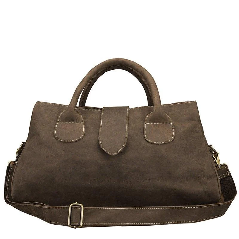 Woosir Weekender Handbag Leather - Brown