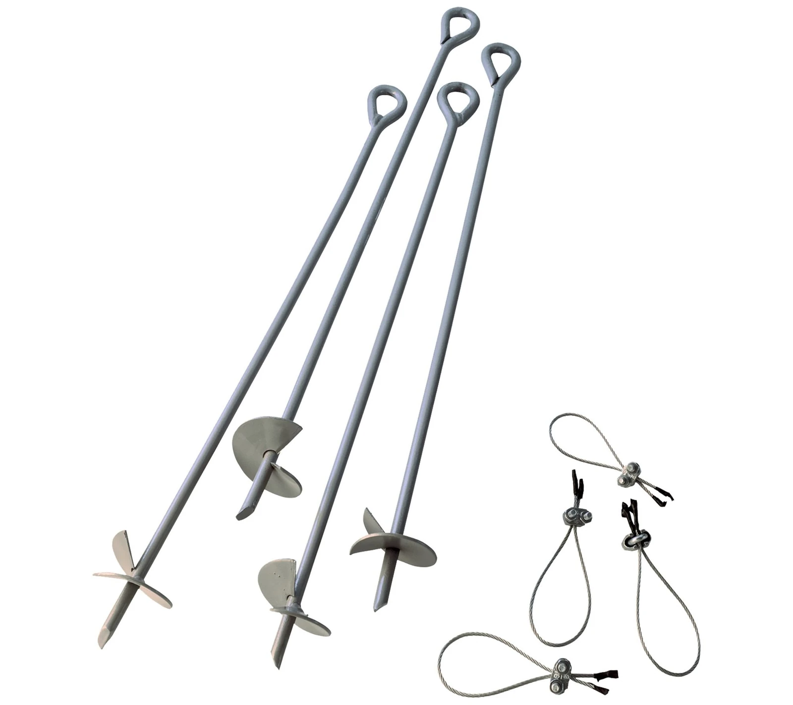 Shelterlogic Auger Earth Anchors 30 In. 4-pack