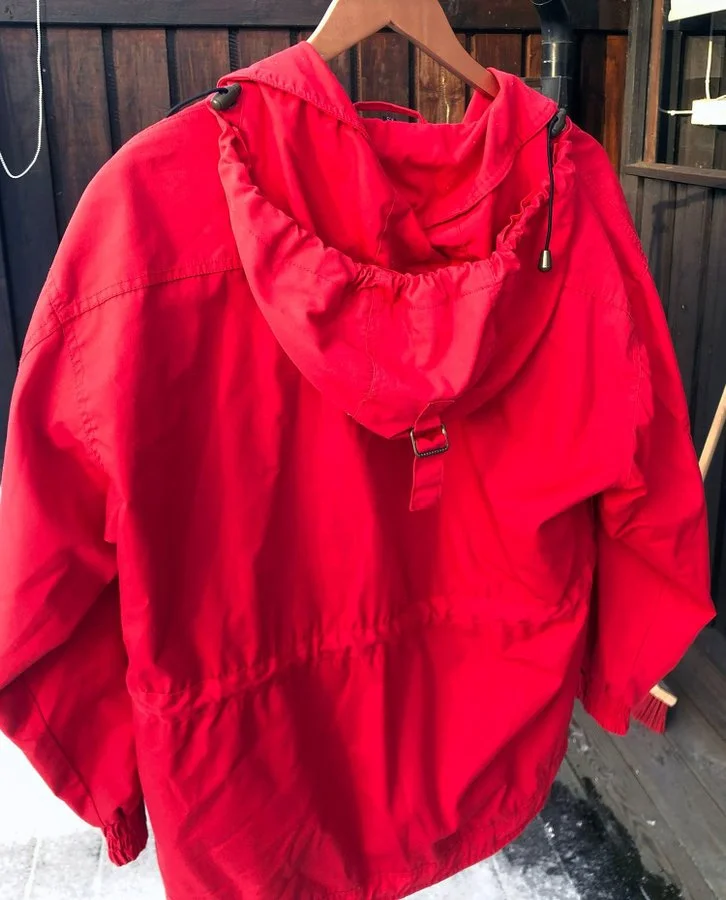 Fjällräven Röd Jacka, Storlek M