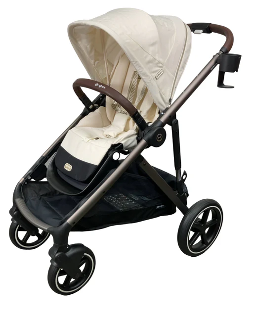 Cybex Gazelle S Modular Stroller, 2024, Seashell Beige, Taupe Frame