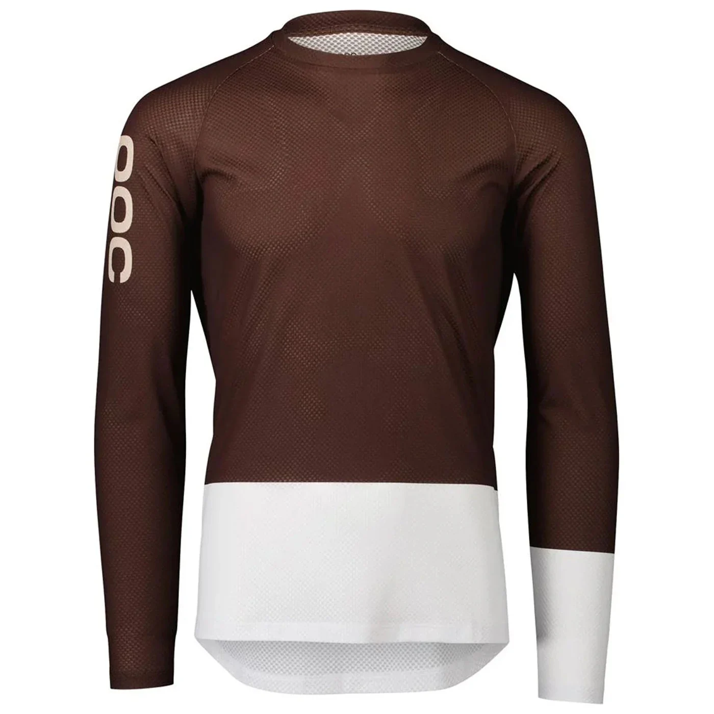 Maglia Maniche Lunghe Poc Mtb Pure - Marrone Scuro