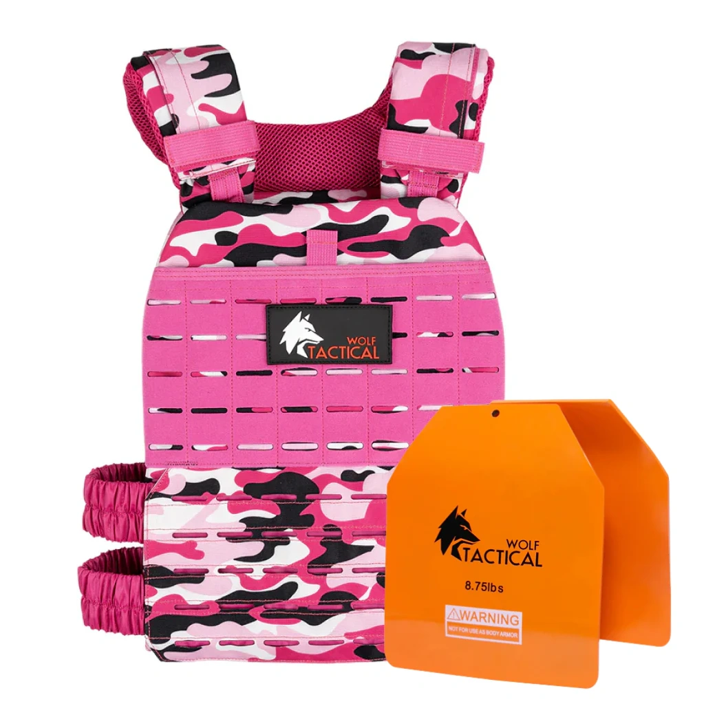 Weighted Vest & Plate Bundle - Black/8.75lb Pair