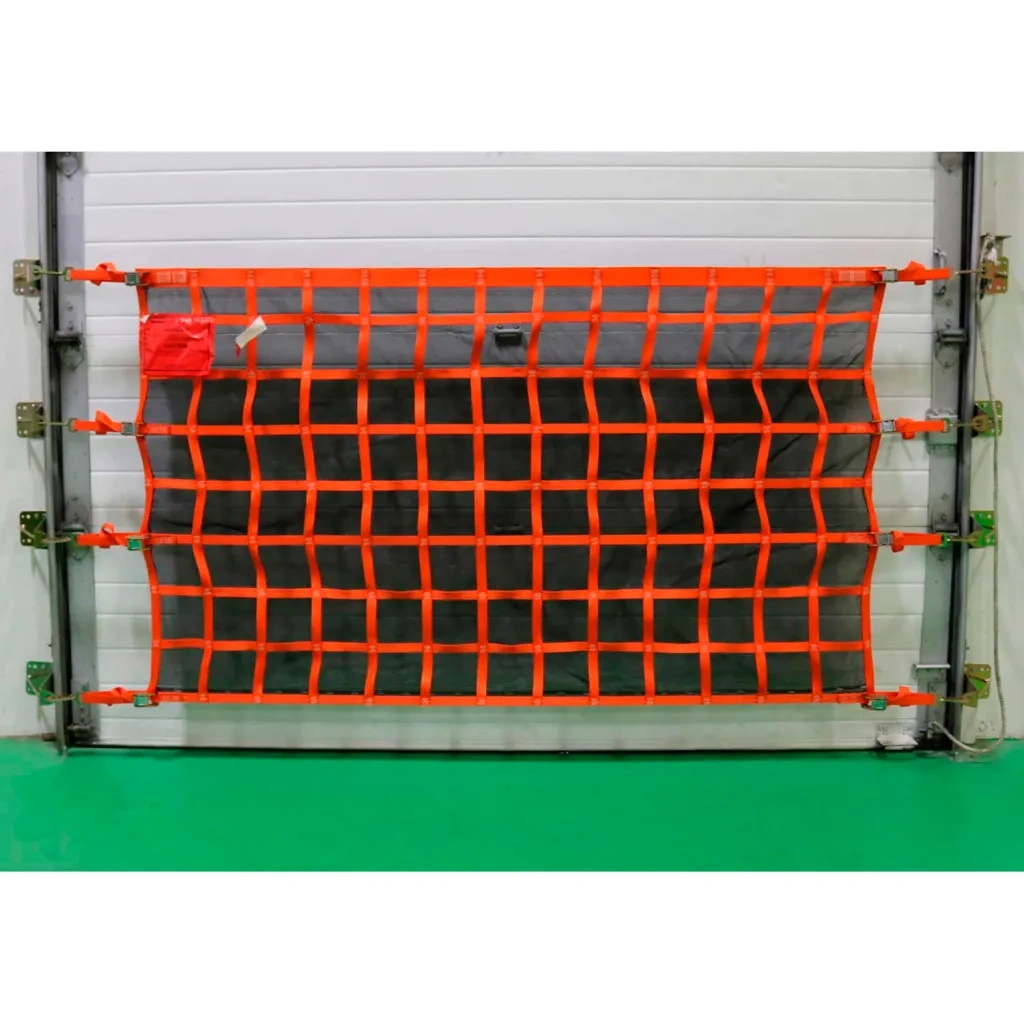 Loading Dock Door Debris Containment Netting, 4' X 26'