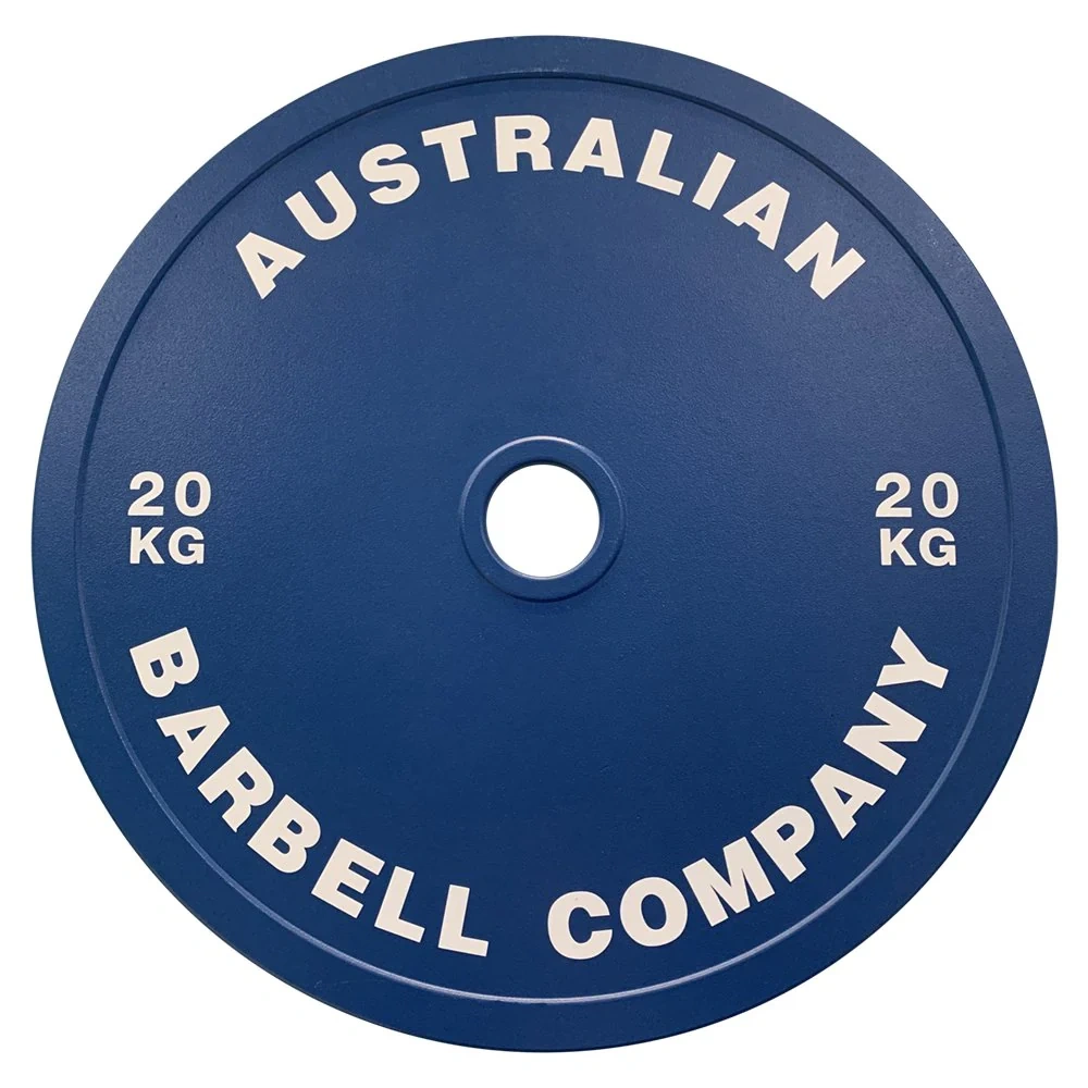 Powerlifting Plates - Cast – 20kg - Blue