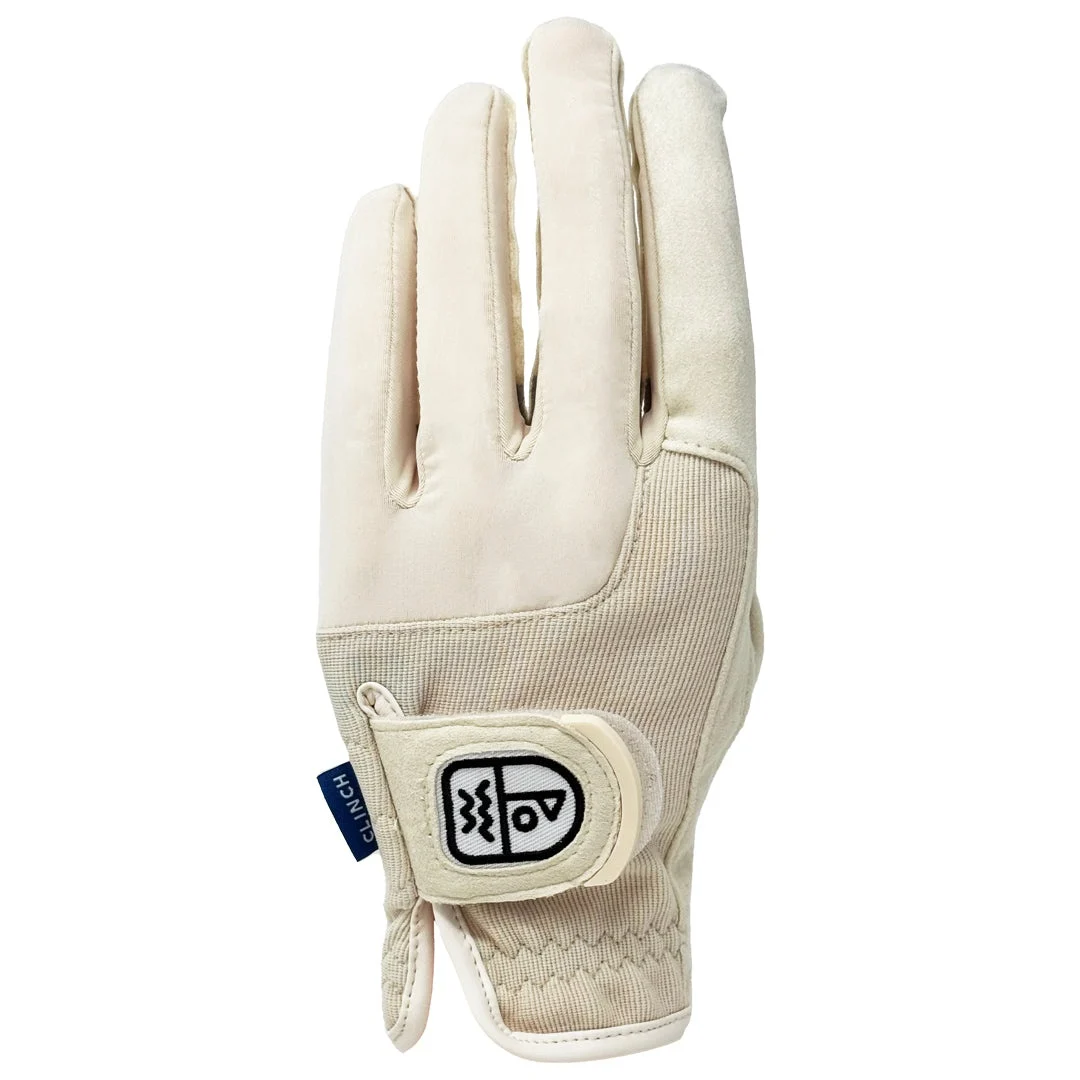 Clinch Tactile Glove - Off White/left Hand (right-handed Player)