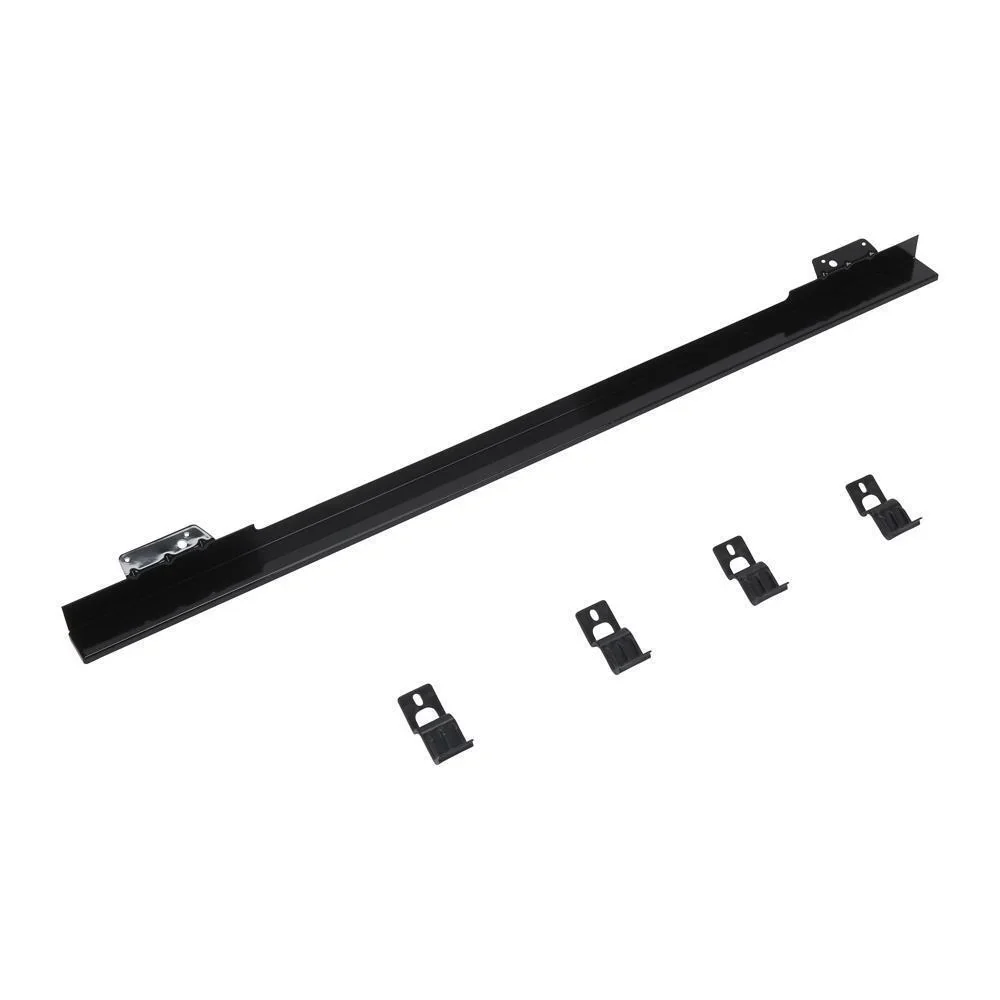 Whirlpool W11173691 30" Built-in Range Flush Installation Trim Kit, Black