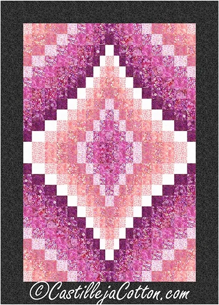 Dragonfly Diamond Quilt Pattern