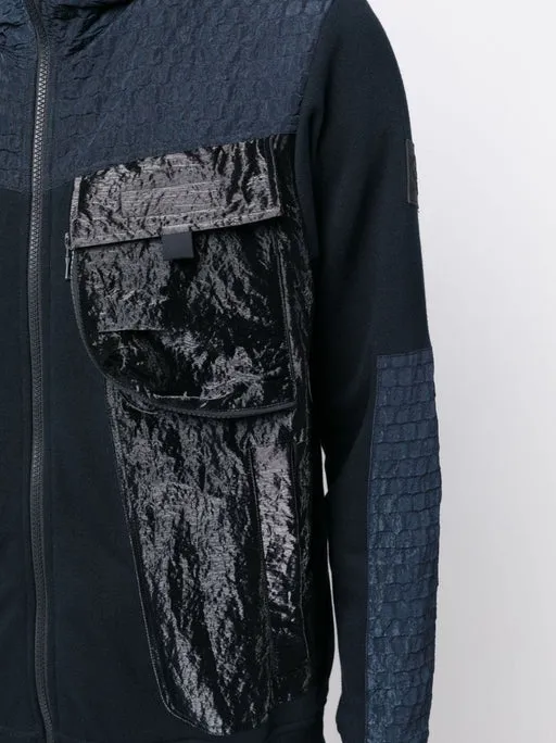 Stand-up Collar Hooded Jacket - M