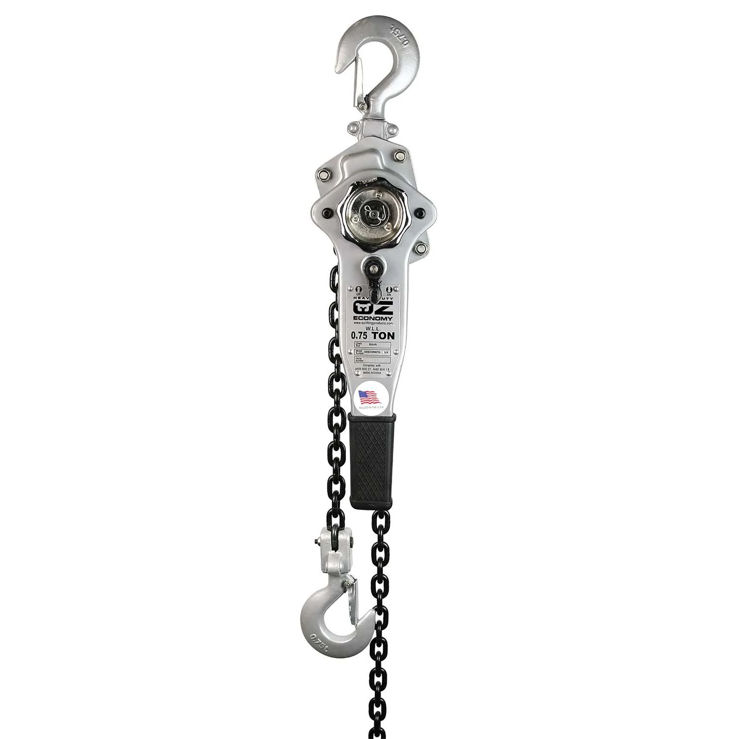 Oz Lifting Products Steel 1500 Lb. Cap. Lever Hoist