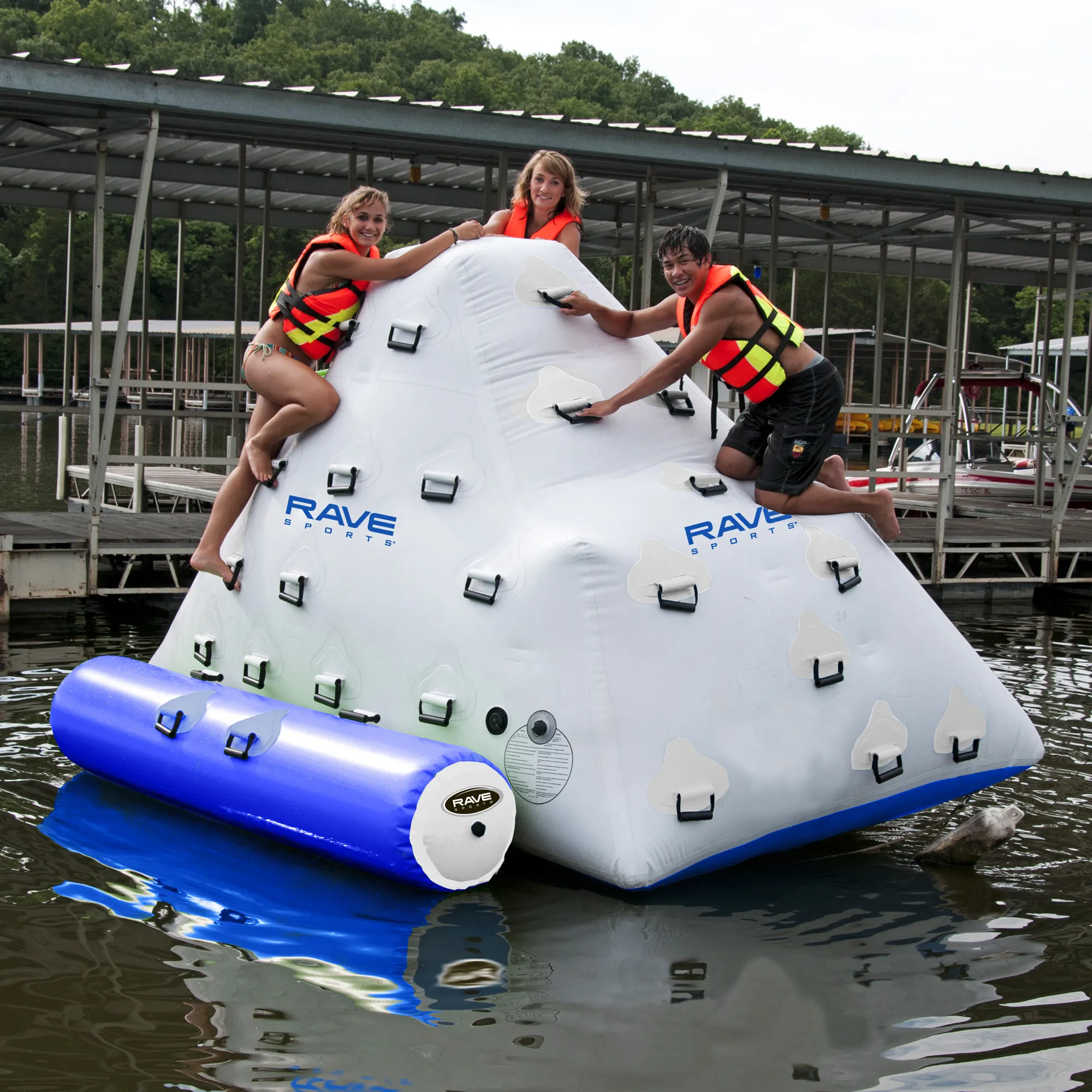 Rave Iceberg Inflatable Climbing Mountain, 7'