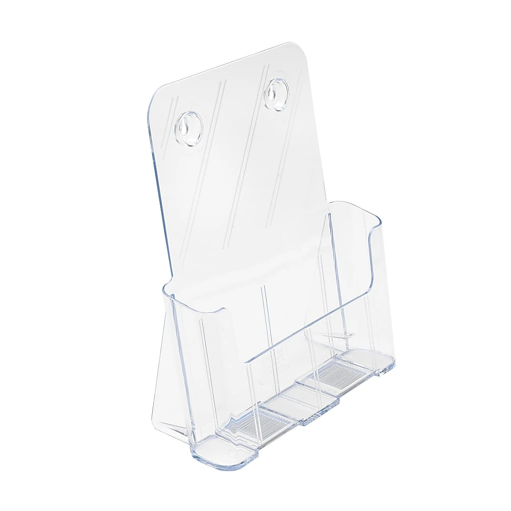 Deflecto Literature Docuholder Letter/magazine Size 10 3/4"h X 9 1/4"w X 3 3/4"d Clear