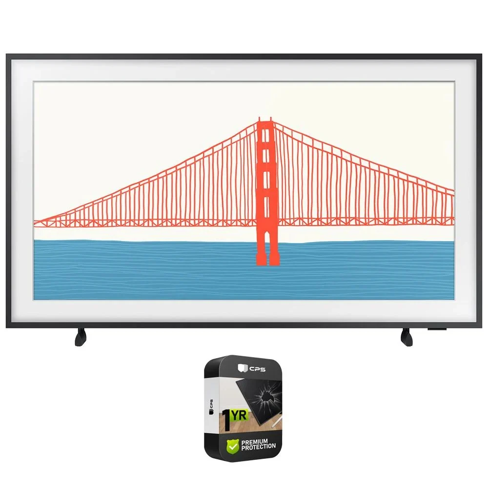 Samsung 75 Inch The Frame Tv 2021 With Premium 1 Year Extended Protection Plan