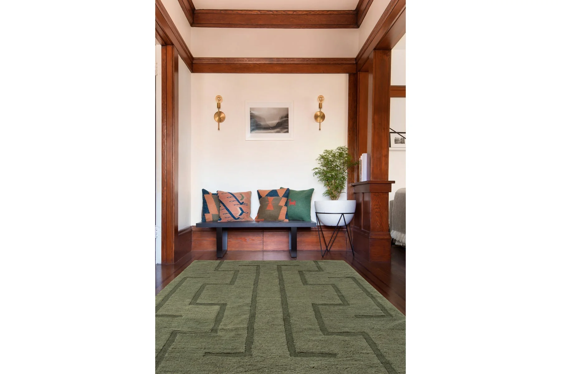 Gearhart In Moss - Custom - 8' Wide - 12' Long