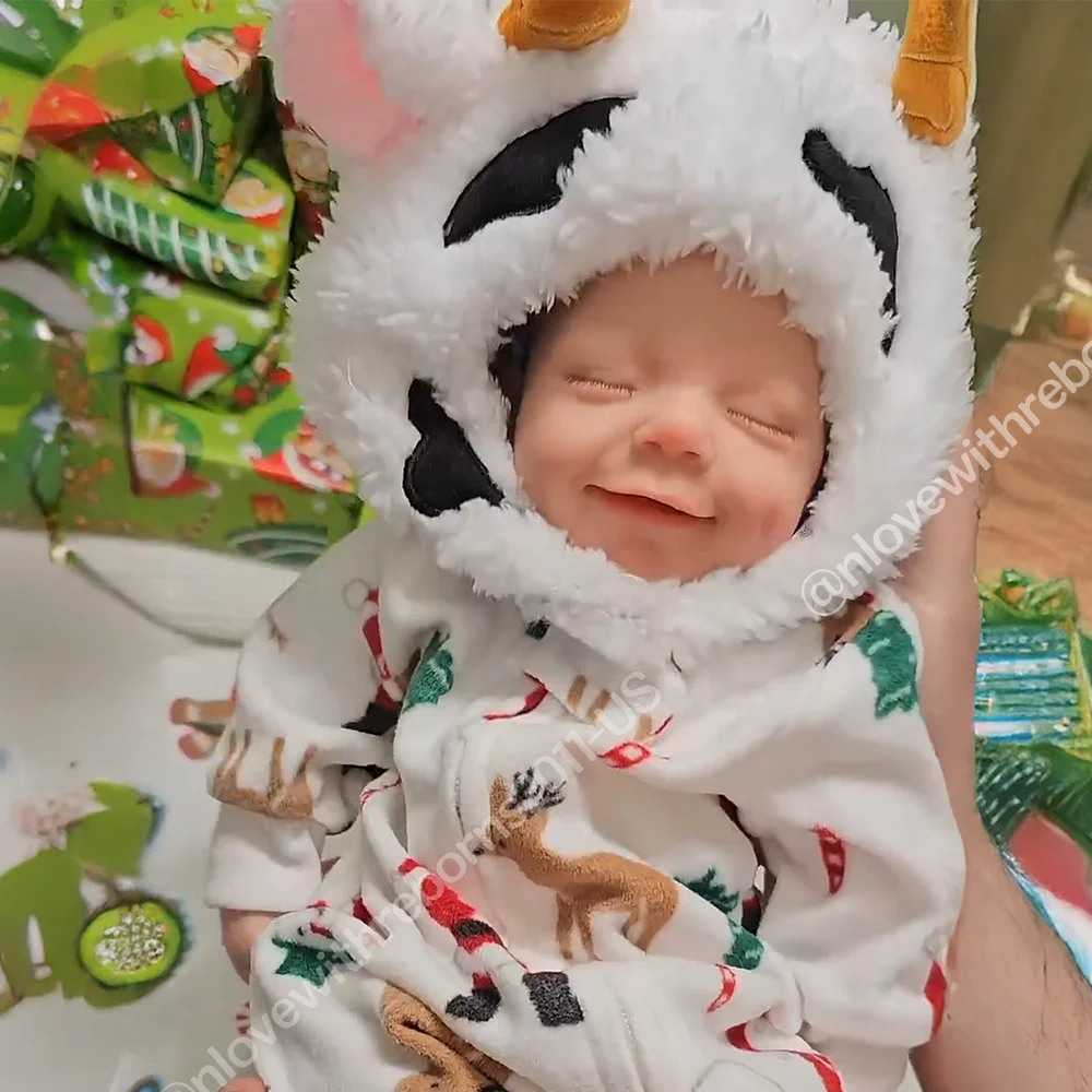 Babeside Olivia 16 Realistic Silicone Sleeping Baby Little Infant Girl Building Lovely Memories