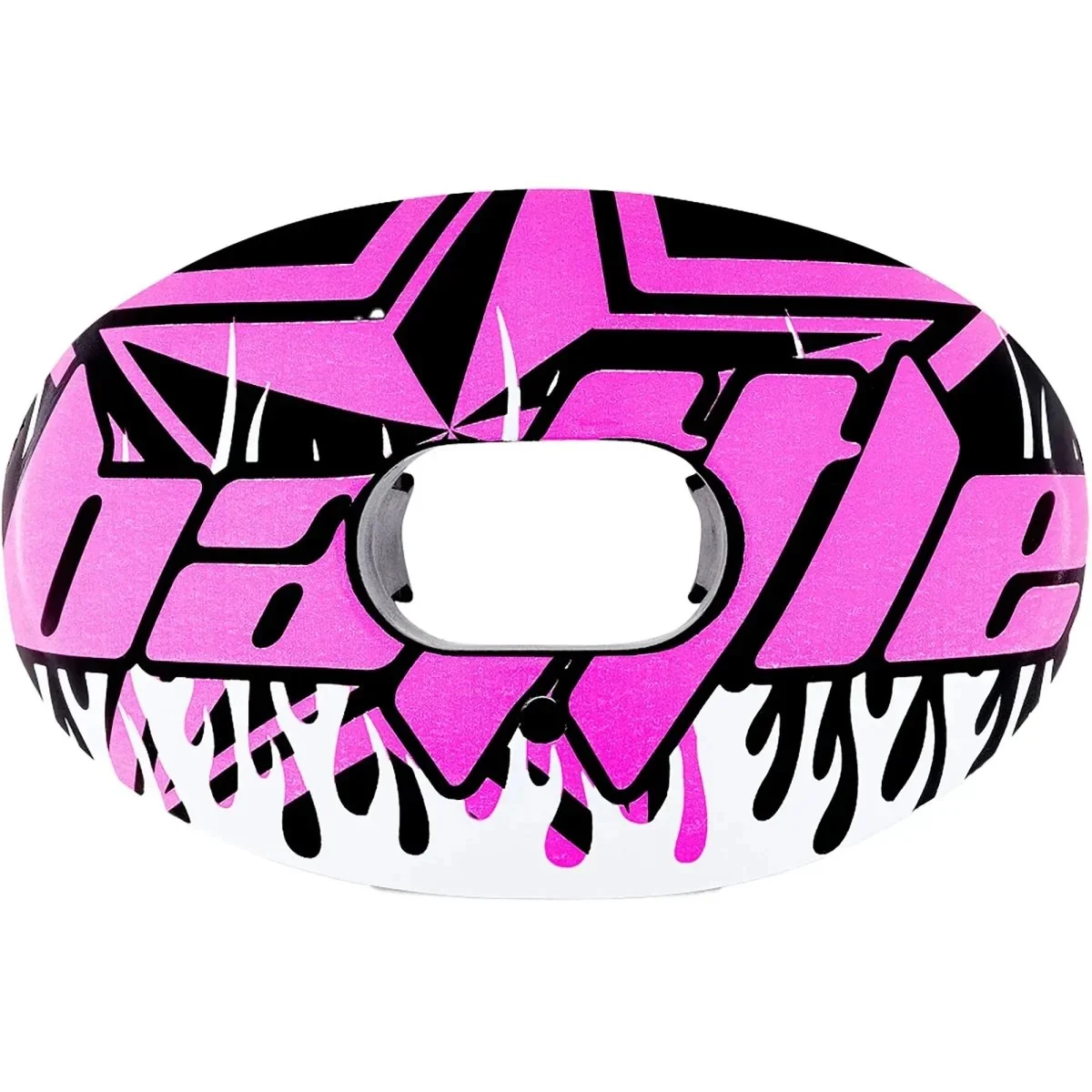 Battle Sports - "astro" Oxygen Football Mouthguard - Pink/black