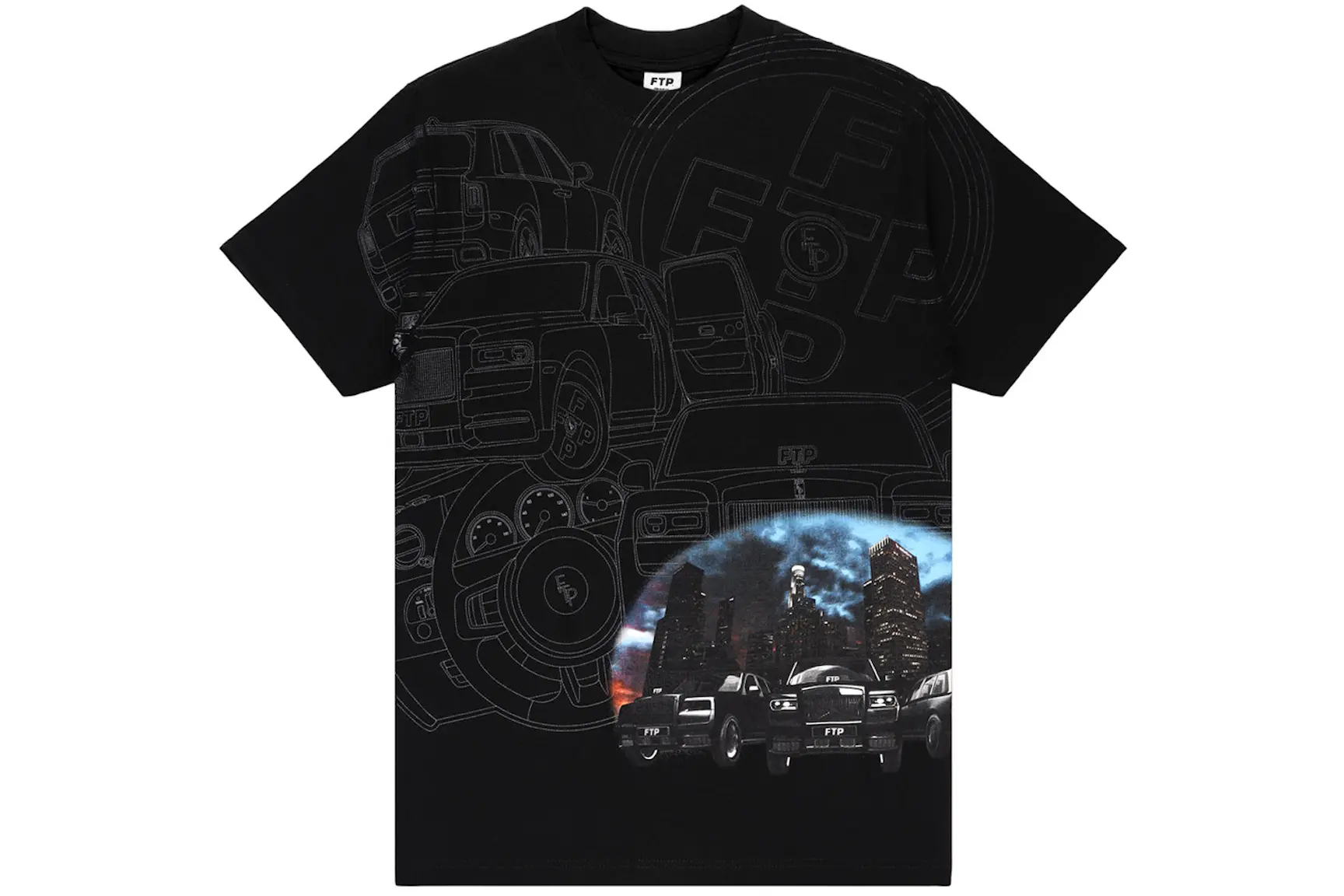 Camiseta Ftp Big Body Negro