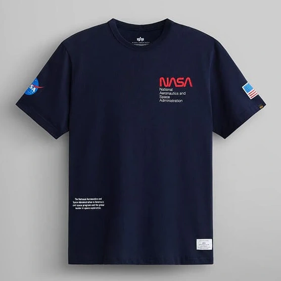 Nasa Worm Logo Gen Ii Tee