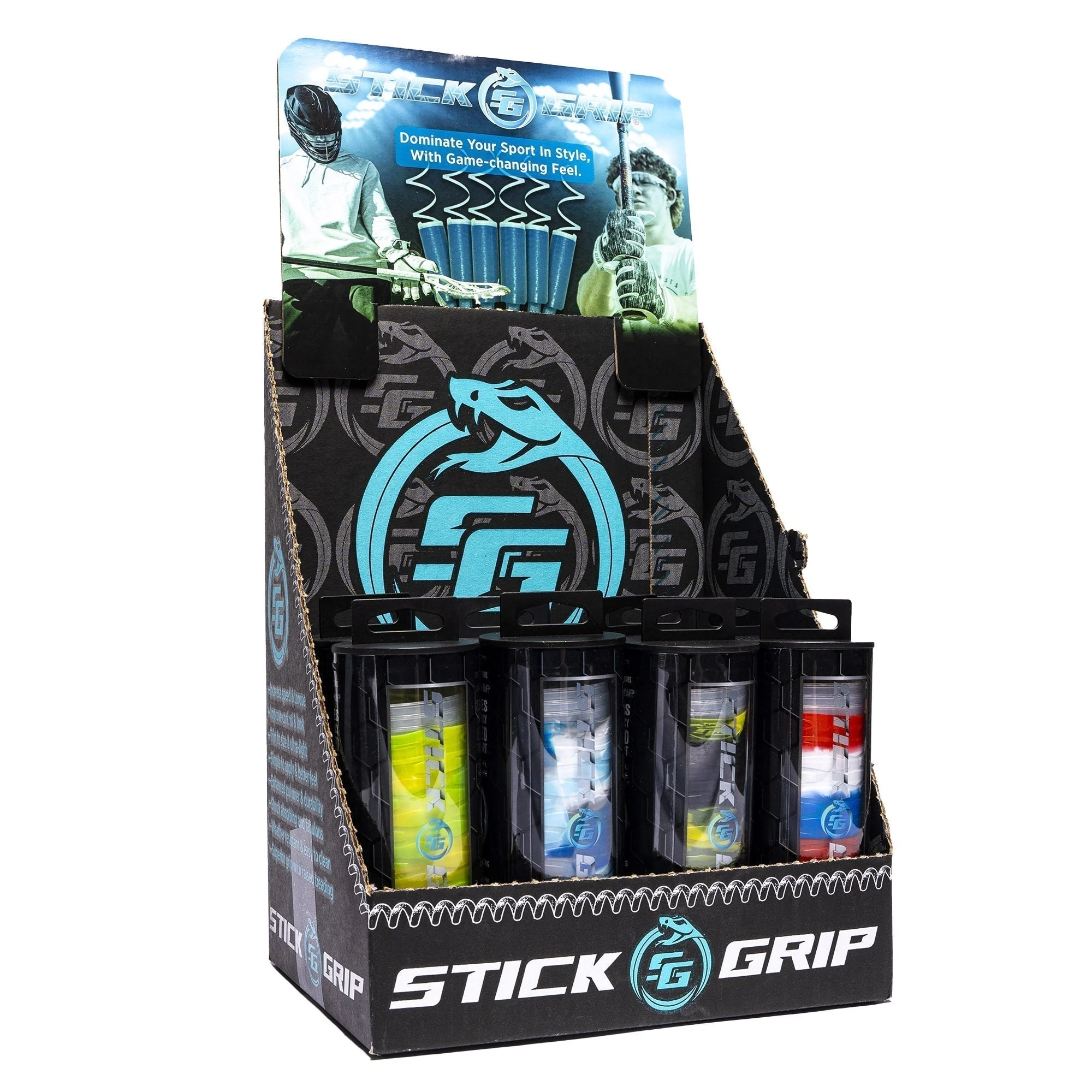 Hockey - Hexagon - 11 - Stick Grip Wholesale - Blue