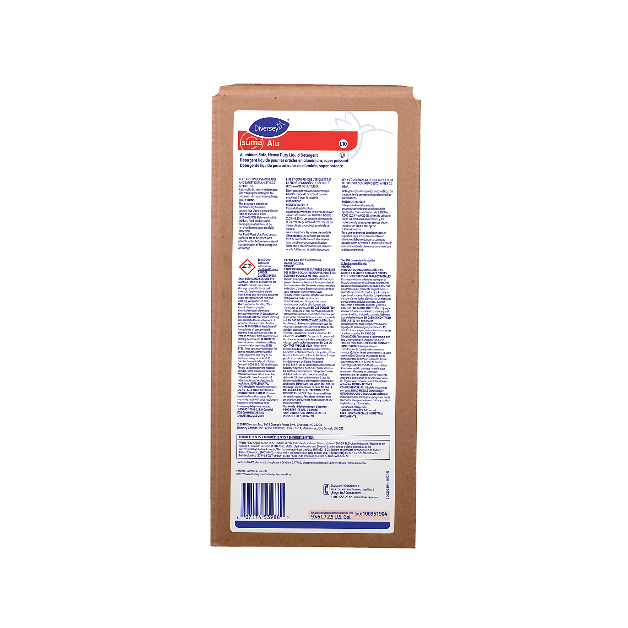 Suma Alu L10 Dishwashing Detergent
