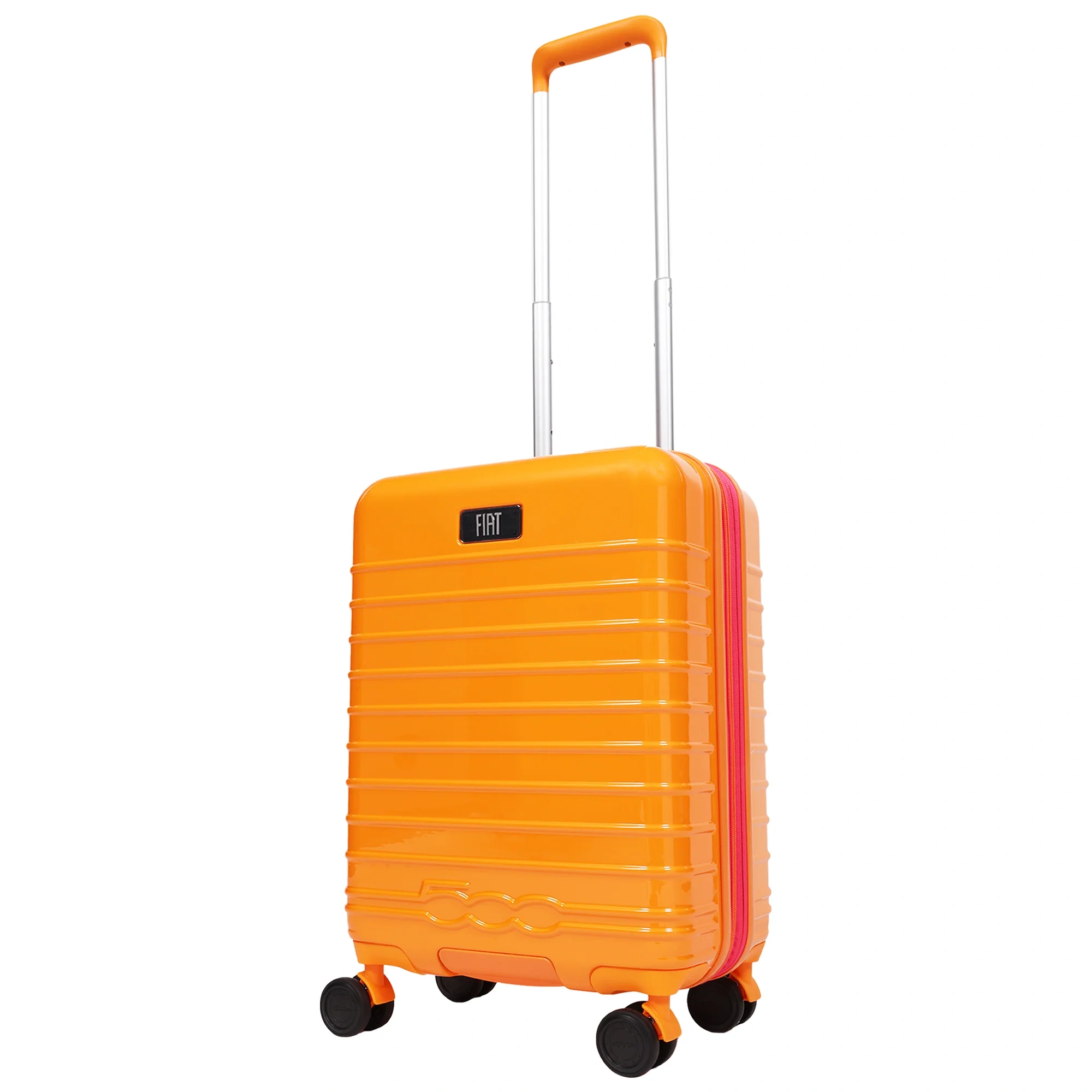 Fiat 500 X Ful 22" Expandable Hardside Carry-on Spinner, Orange