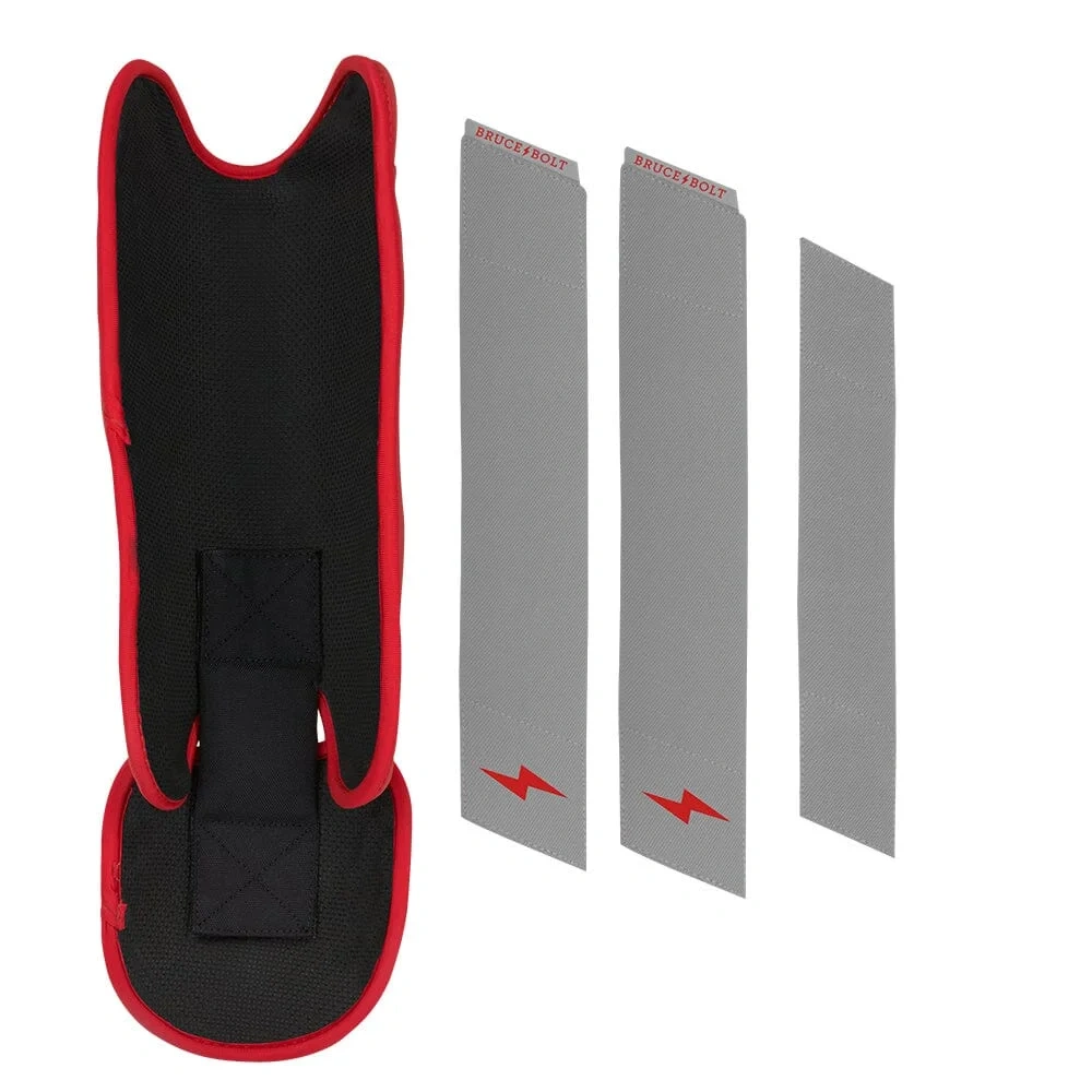 Grey Series Leg Guard - Red - Adlt