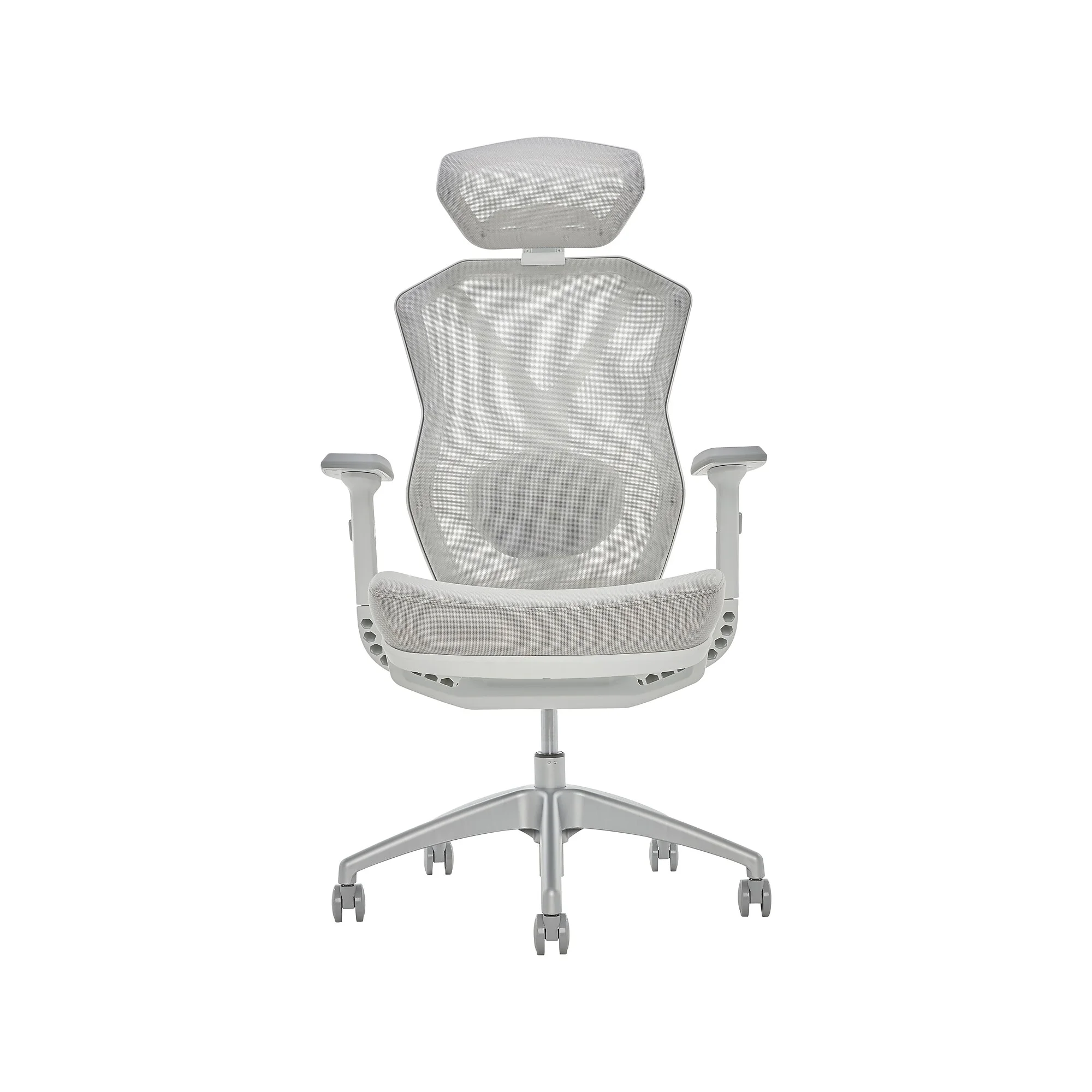 Lenovo Legion Mesh Ergonomic Racing Gaming Chair, Light Gray (52015lgry)