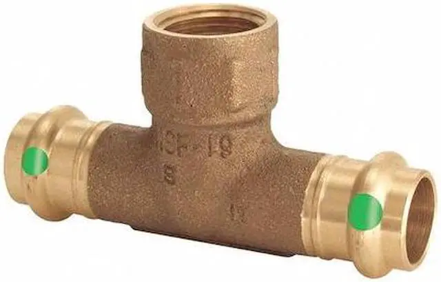Viega 79770 Viega Propress Tee, 1-1/4" X 1-1/4" X 1/2"