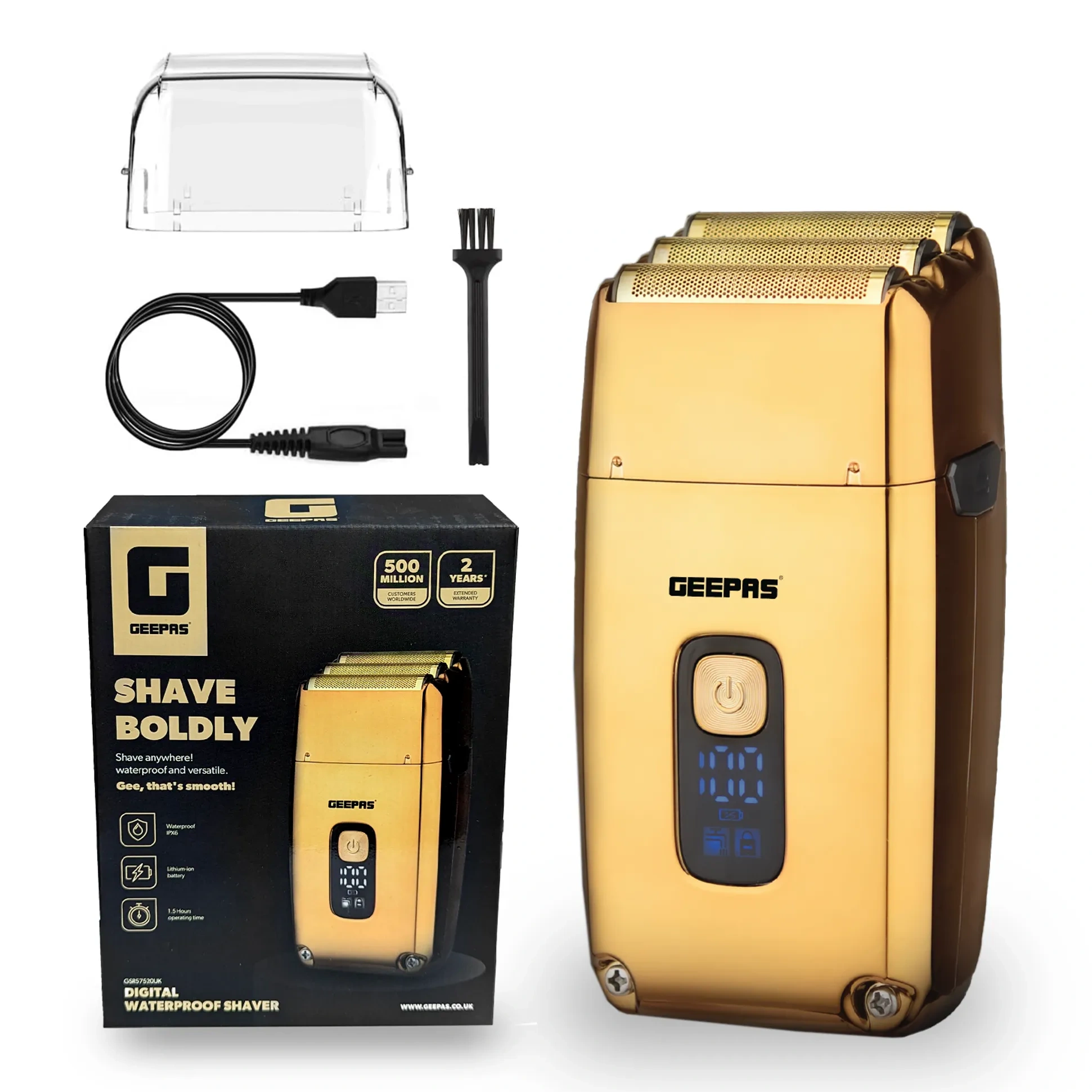 Foil Shaver Waterproof Electric Razor For Men