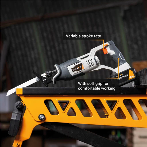 18v Cordless Reciprocating Saw - 4.0ah/standard