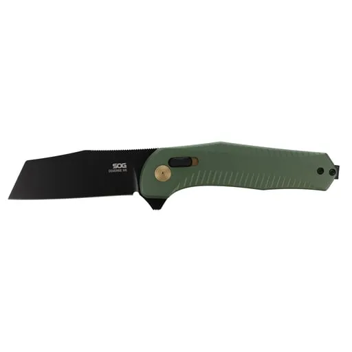 Sog Diverge Xr Forest Green Black Sheepsfoot Knife