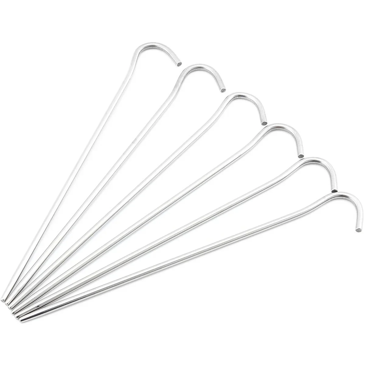 Toaks Titanium Lightweight Hook Peg Peg-04 - 6 Pack