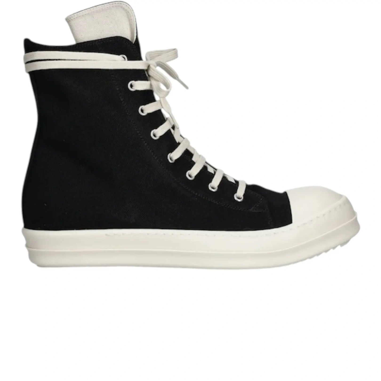 Rick Owens Drkshdw High Top Black Milk