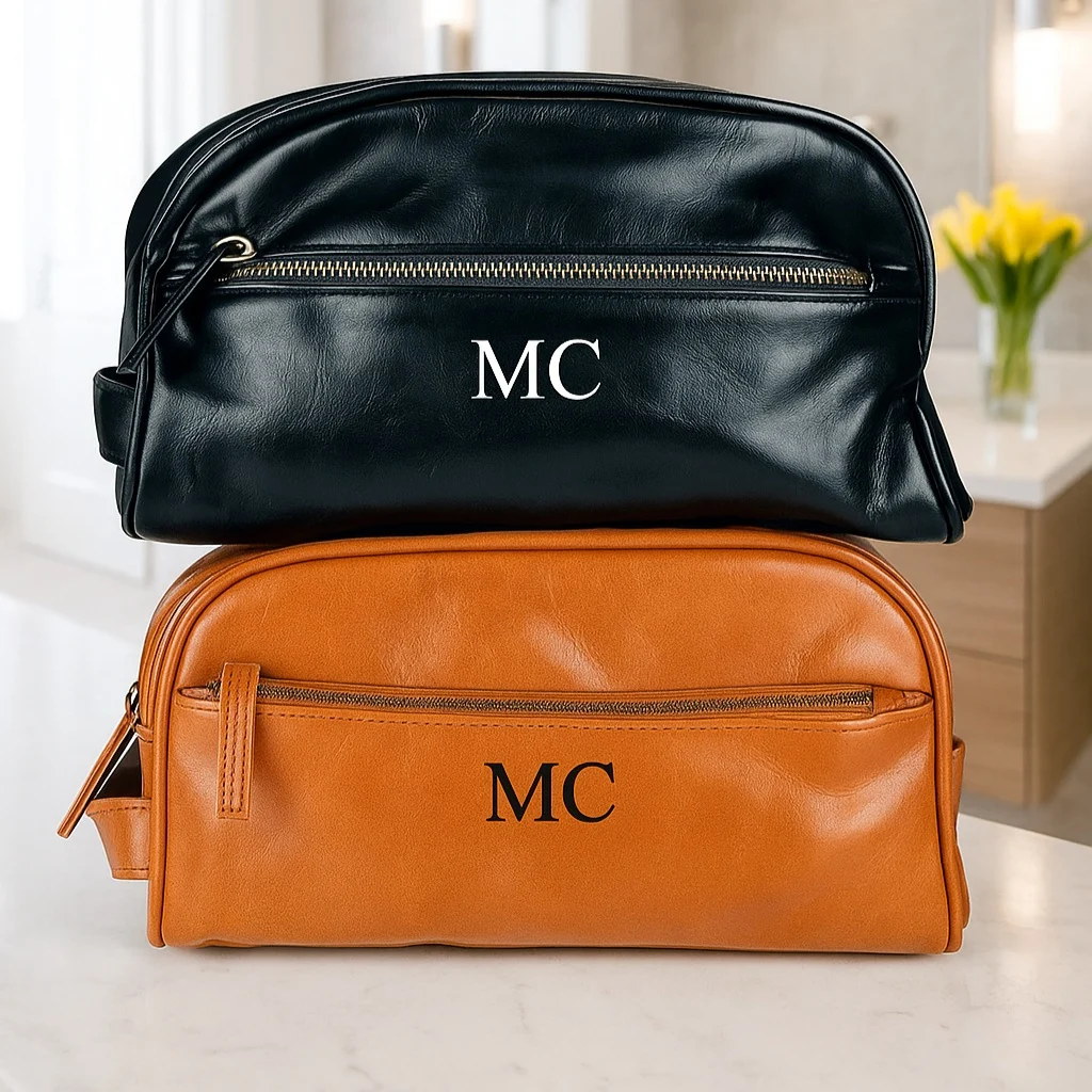 Jetset Traveler's Kit - Brown/forest Green