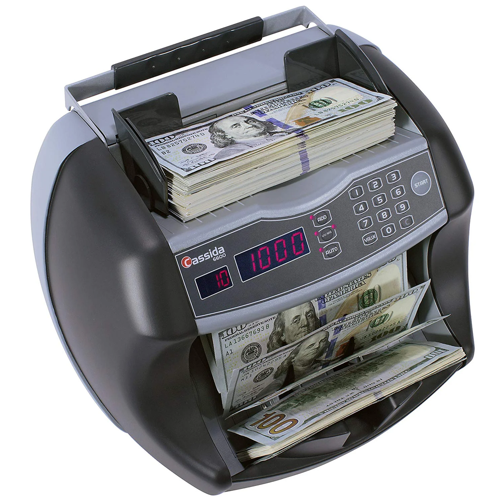 Uv/mg Business Grade Currency Counter & Counterfeit Detector