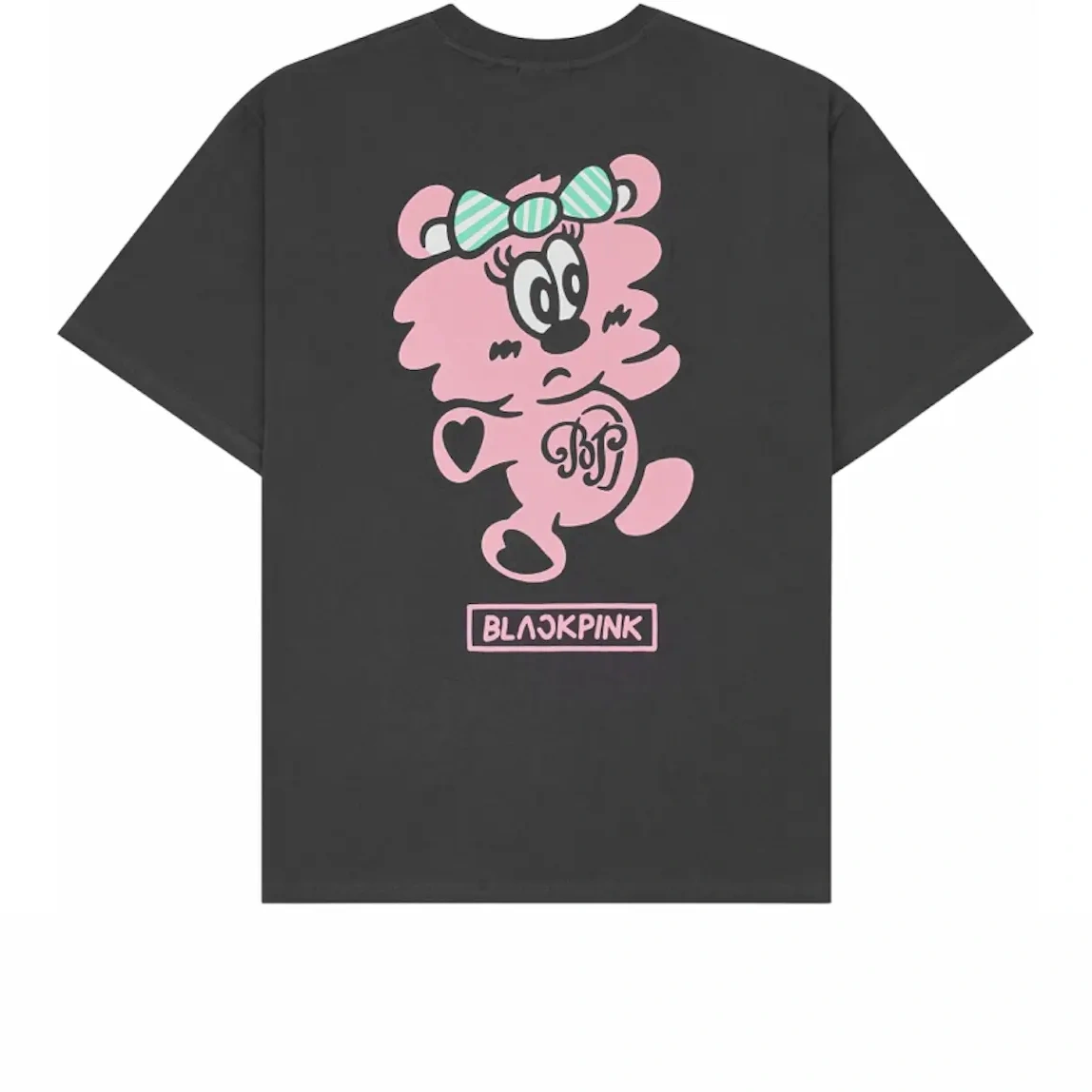 Verdy X Blackpink Plush T-shirt Black