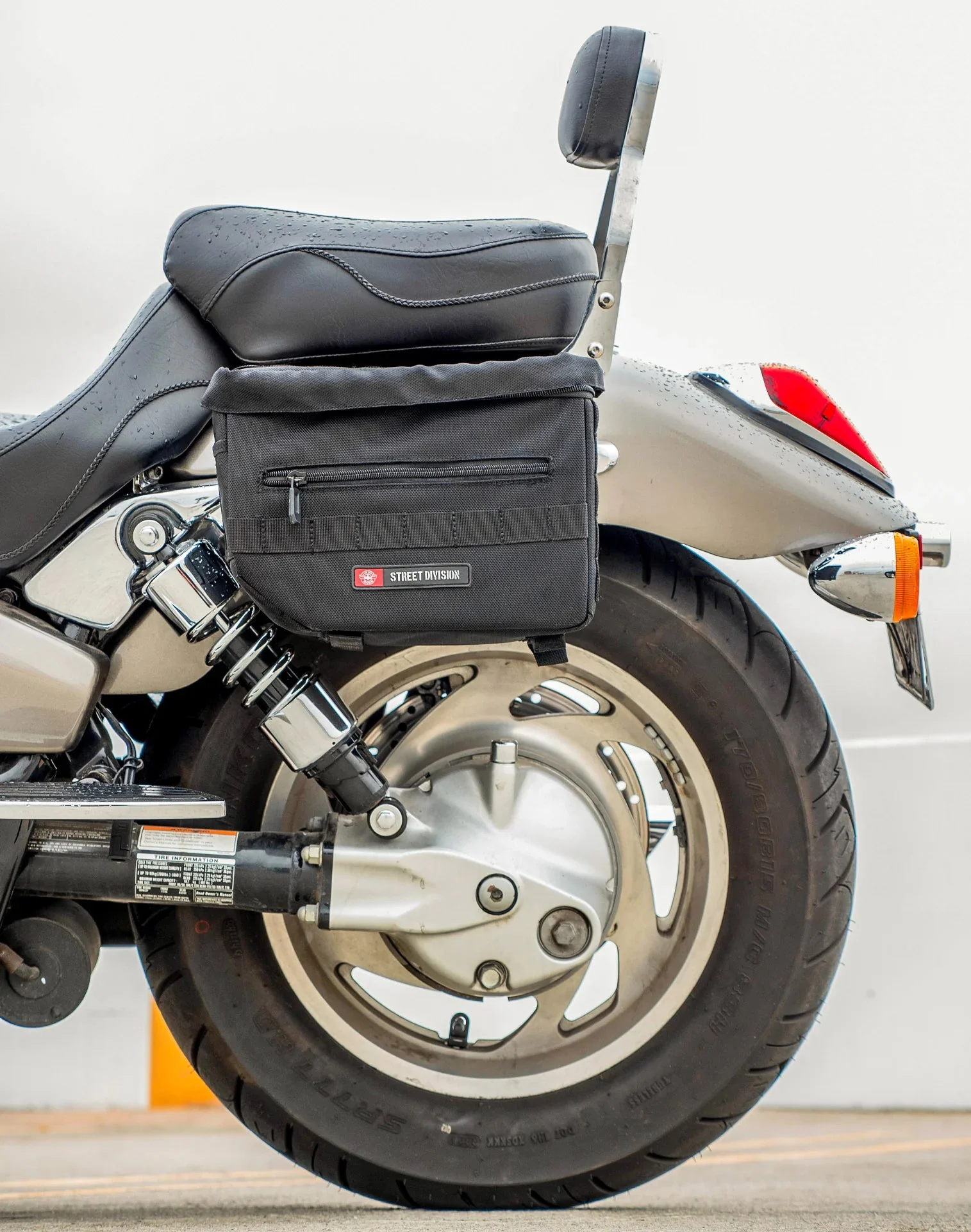 10l - Patriot Small Honda Vtx 1800 N Throw Over Saddlebags