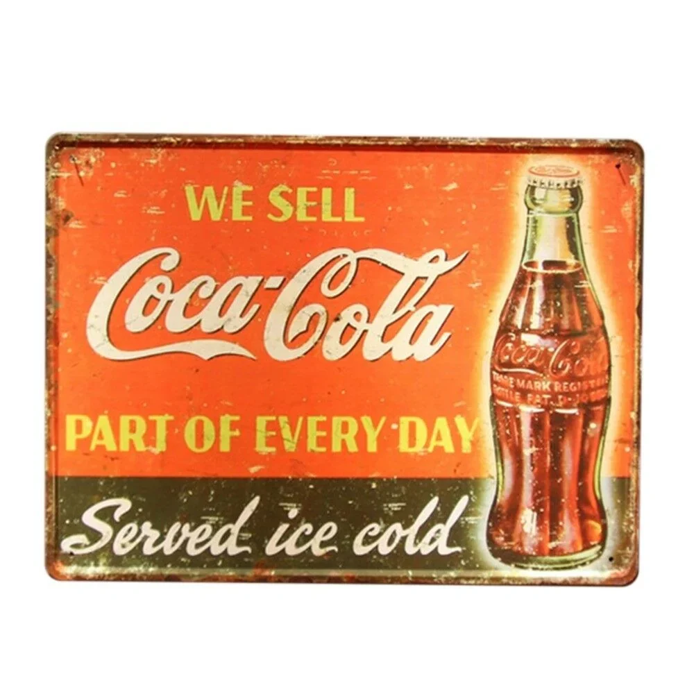 Europa Vintage Coche De Hierro Placa Colgante De Pared Decoración A1