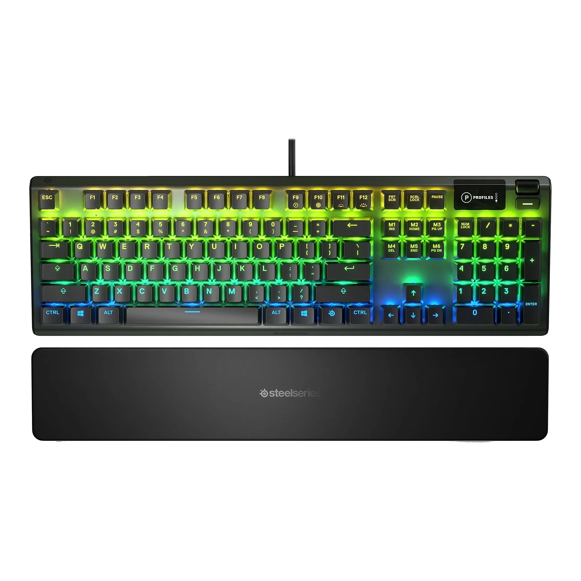 Steelseries Apex Wired Gaming Keyboard, Black (64532)