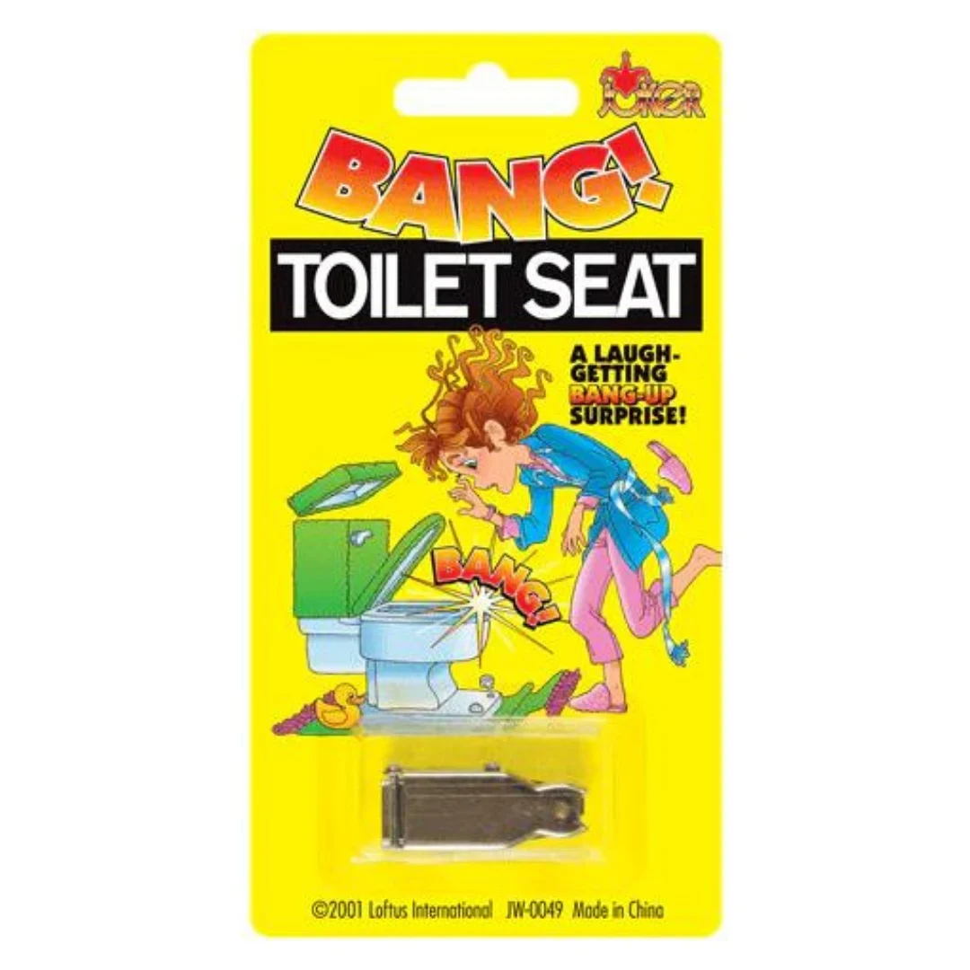 Bang Exploding Toilet Seat Gag